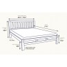 Wooden Bed WB1058A